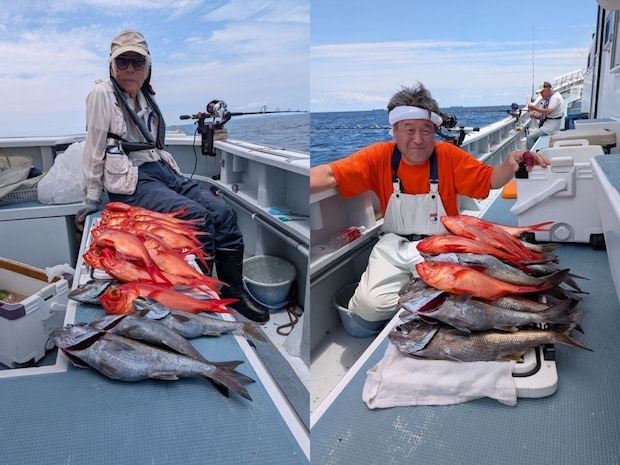 【釣果速報】クロムツ・キンメダイ・メダイなど豪華魚種揃う！神奈川県太郎丸ならお土産確保間違いなし！