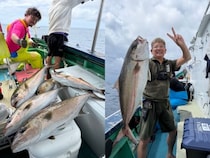 【釣果速報】静岡県南伊豆忠兵衛丸でカンパチをキャッチ！最大15.34kg！旬のシーズンを絶対に逃すな！