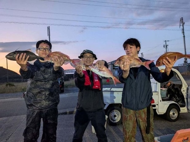 【釣果速報】三重県三幸丸でマダイ・ウマズラハギGET！安定した釣果を狙いたいなら三重県三幸丸にお任せ！