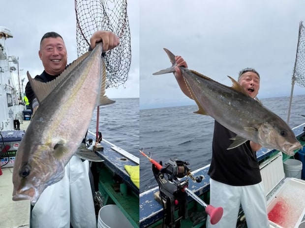 【釣果速報】立派すぎ！静岡県南伊豆忠兵衛丸で11.00kgの巨大カンパチゲット！海に引きずり込まれそうな勢いの引きを体感せよ！