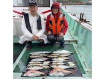 【釣果速報】船上にマダイ・マアジなどオールスター大集結！64cmの良型サゴシも！和歌山県淡隆丸なら色んな釣りが一度に楽しめます！