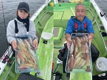 【釣果速報】神奈川県たいぞう丸でマルイカMAX19匹ゲット！！連チャンできる流しもあり！次に記録を更新するのはあなただ！