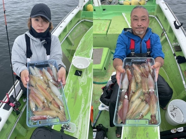 【釣果速報】神奈川県たいぞう丸でマルイカMAX19匹ゲット！！連チャンできる流しもあり！次に記録を更新するのはあなただ！