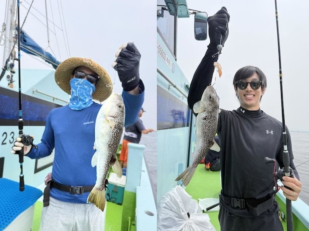 【釣果速報】今なら近場で大型！しかも白子入り！神奈川県野毛屋釣船店のショウサイフグ船に一刻も早く乗船だ～！