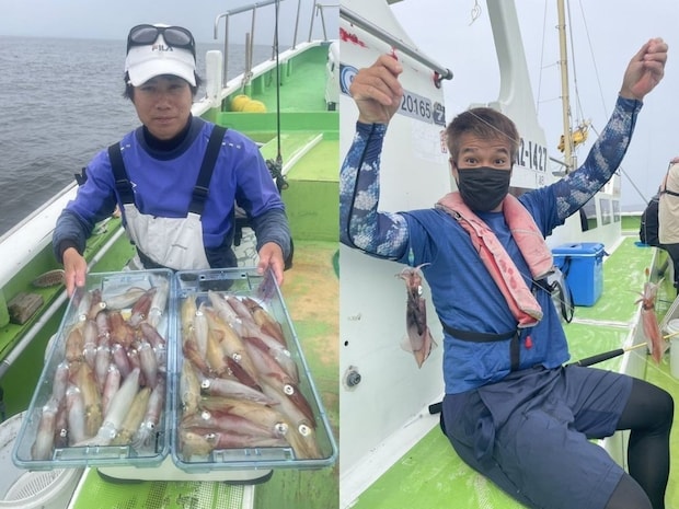 【釣果速報】神奈川県たいぞう丸でマルイカの反応山盛り！トップは41杯！深海の巨大マルイカも今後積極的に狙ってみませんか？