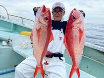 【釣果速報】静岡県久寿丸でオナガダイが快釣！サイズも最大3.80kgと釣りごたえバッチリ！三連休は真っ赤なターゲットを狙いに行きませんか？