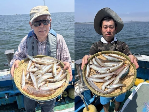 【釣果速報】神奈川県ちがさき丸でキス全員ゲットで絶好調!トップ36匹でお土産ばっちり!釣れてる今、行くしかないっしょ!