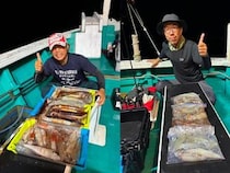 【釣果速報】和歌山県良栄丸でアカイカ全員ゲット！実績“お墨付き”の船で高級イカをゲットしよう！