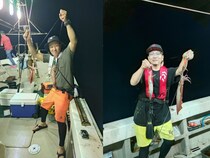 【釣果速報】一日中息つく暇なくアタリが来る！福岡県第三八幡丸のヤリイカ釣行は超エキサイティング！