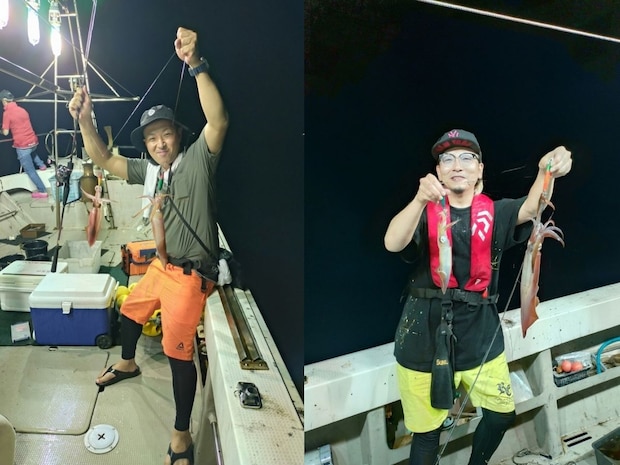 【釣果速報】一日中息つく暇なくアタリが来る!福岡県第三八幡丸のヤリイカ釣行は超エキサイティング!