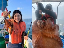 【釣果速報】兵庫県海蓮丸でタコGET達成！最大100cm！狙える今こそタコ釣りしませんか？