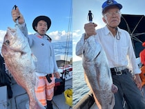 【釣果速報】福岡県木鶏丸で最大75cmのマダイをゲット！大型マダイを狙いたいなら今がチャンス！