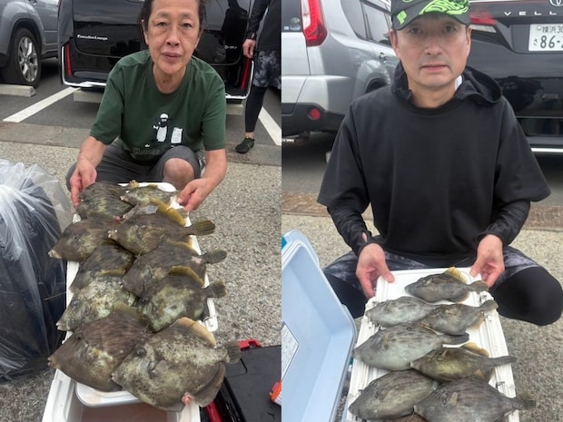 【釣果速報】神奈川県あまさけや丸でカワハギ・カサゴ好調!厳選したポイントで人生最大のカワハギを捕まえよう!