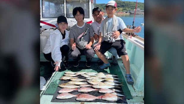 【釣果速報】加太の朝は下り潮で我慢 転流後にアジとイサキが出ました