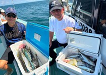 【釣果速報】神奈川県藤八丸でアジ・ショウゴ・イナダと人気魚種続々ゲット！いろいろな魚との出会いを楽しみたい人は即予約を！
