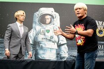 【NOAH】拳王が怒りの会見乱入「頭スカスカのタッグ、俺が棚橋倒す」 10・11両国で棚橋&清宮と激突