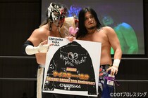 【DDT】20周年・佐々木がデスペラードとのタッグで快勝 「今日はバンドの正式デビュー、次は武道館を目指す」