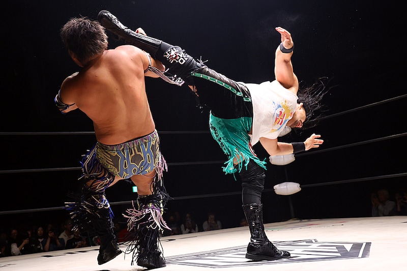 【NOAH】Eitaが「新技・TIME BOMB」?で近藤一撃粉砕 王者ヒロムへ「お前は所詮、そんなもん」