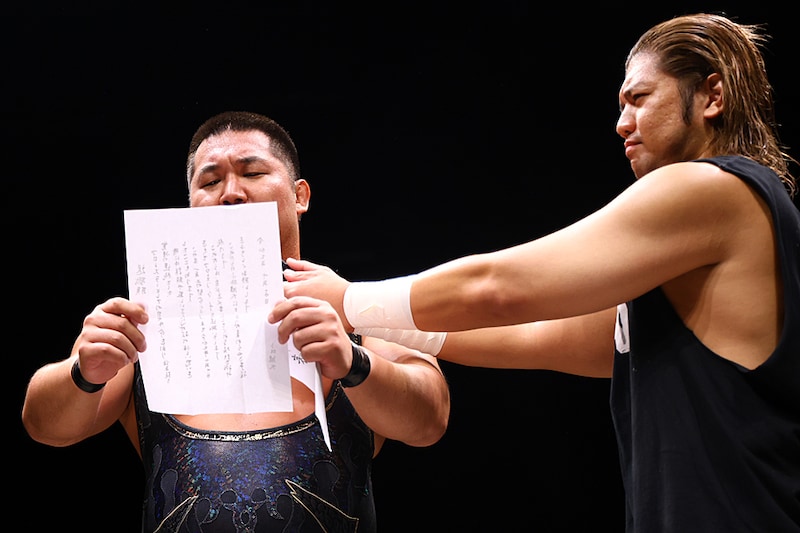 【NOAH】両国GHC戦へ北宮圧勝「KENTAの辞表」公開朗読 小峠&大原はTEAM NOAH継続意欲