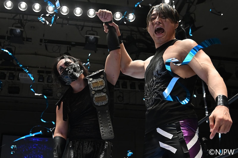 【新日本】DOUKIがIWGPジュニア2冠王に デスペ無法撃破で9ヵ月ぶり頂点返り咲き