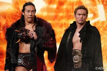 【AEW】オカダとTAKESHITAがタッグ結成 王者ブロディード撃破でAEW世界タッグ王座挑戦へ