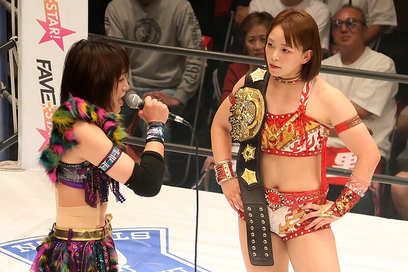 【新日本】10・13両国でIWGP女子王座戦追加決定 Sareeeと朱里が4ヵ月ぶり再戦