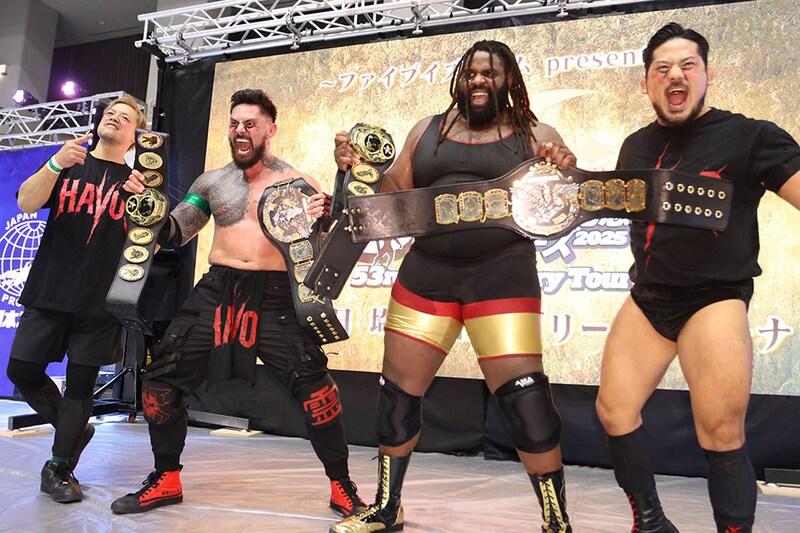 【全日本】ザイオン&オデッセイが世界タッグ初防衛 敗戦・青柳&安齊は最強タッグ出場宣言