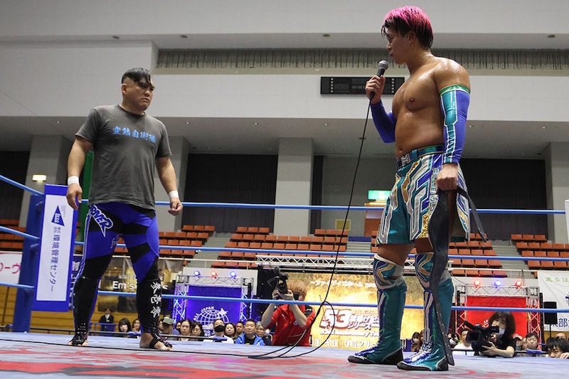 【全日本】奮闘井上に苦戦も亮生が世界ジュニアV2、光留の挑戦表明を受諾