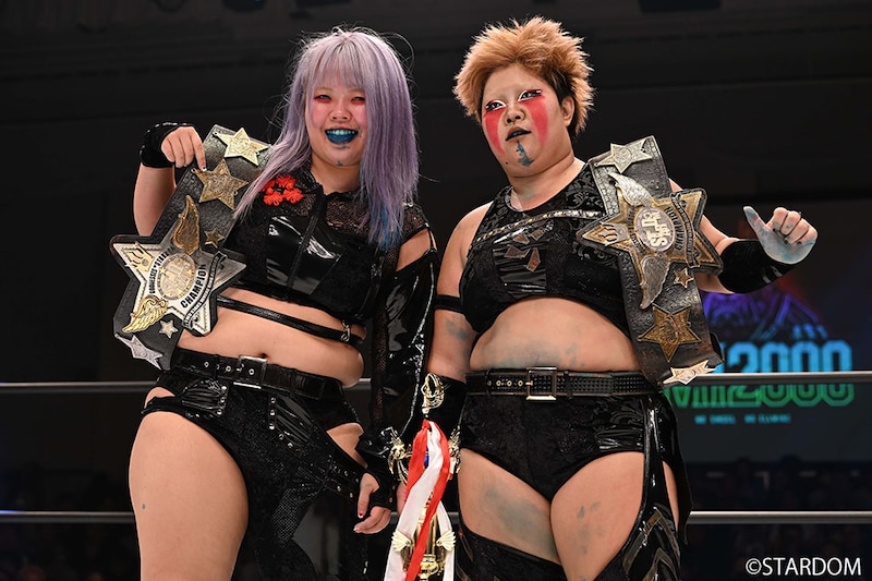 【スターダム】刀羅&琉悪夏が壮麗&レディ返り討ちでゴッデスV1 山下&青木の挑戦表明を受諾