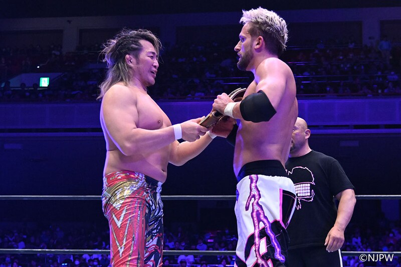 【新日本】棚橋が最後の両国で奮闘もファンタズモがTV王座ドロー防衛 タッグリーグ出場に合意