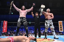 【新日本】K.O.BがIWGPタッグ熱闘初防衛 Iceが因縁の上村を返り討ち「これがプロレス・ハイだ!」