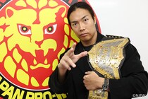 【新日本】IWGP世界ヘビー新王者TAKESHITAが一夜明け会見 後藤とのV1戦決定も「後藤革命? 俺には何にも響いてこない」