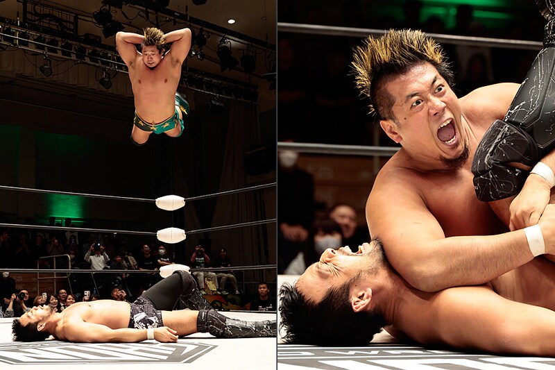 【NOAH】Yoshiki Inamura凱旋試合で王者KENTA完全粉砕！ GHC挑戦へ「ハコブネシップのキャプテンになる」