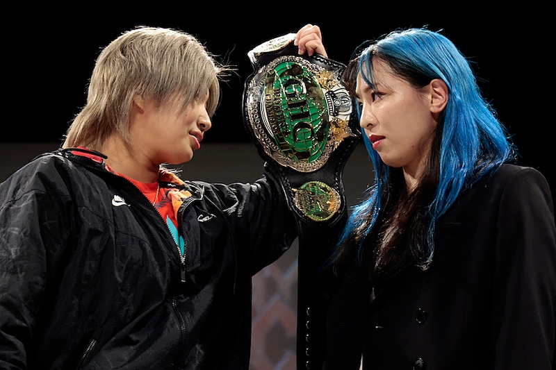 【NOAH/MONDAY MAGIC】世羅りさがGHC女子王者・彩羽匠に挑戦へ「そのベルト持ったまま引退させてもらう」