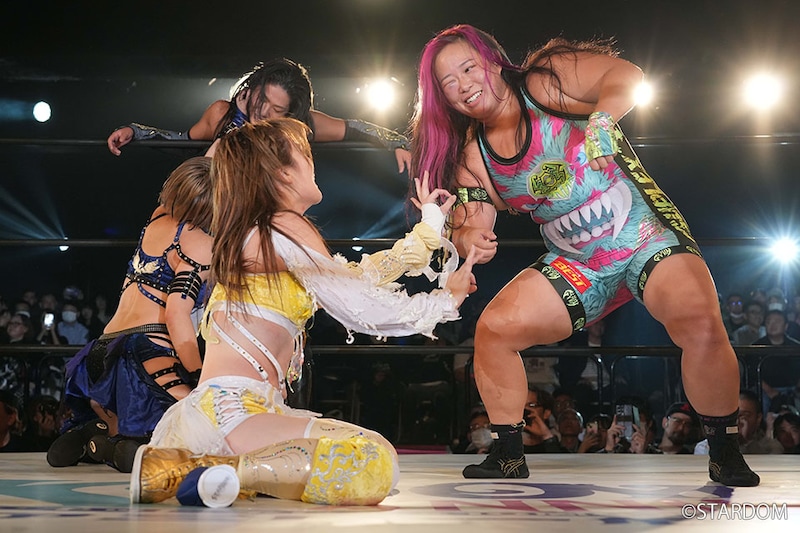 【スターダム】キッドの同期集結3WAYタッグ戦は岩田&橋本制す 安納は再戦視野「岩田はむかつく」