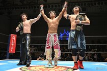 【新日本】YOH&ワトが接戦制して好発進 田口&ダイヤは初戦黒星もチーム名が“ファンキー・カラッツ”に決定