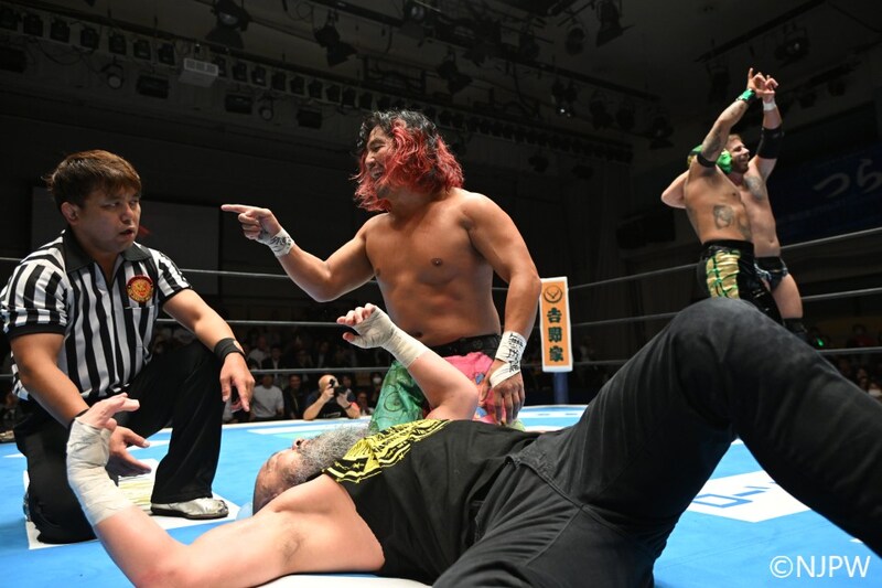 【新日本】ヒロム&外道が勝利目前も墓穴 ジェイコブ&テンプラリオに逆転負けも「忘れることが一番だ」