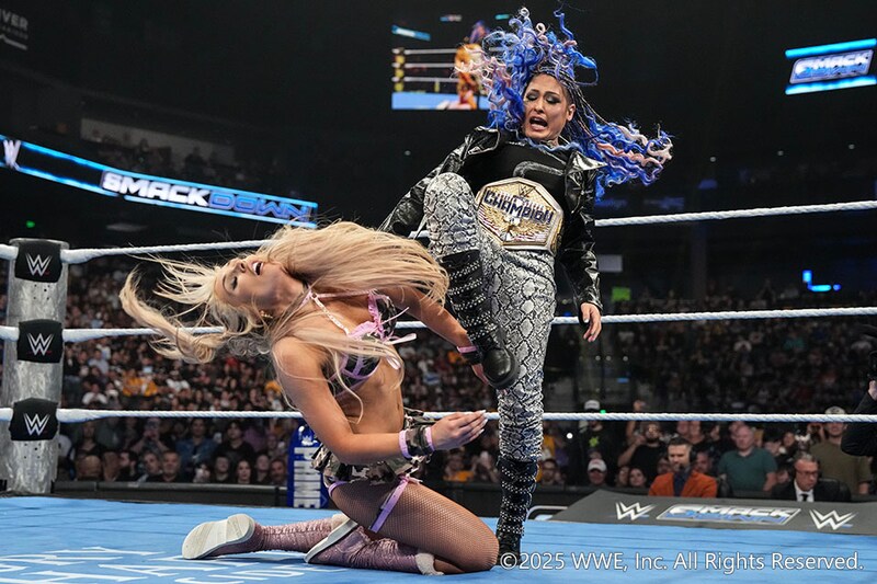 【WWE】ジュリアがWWE女子王者ティファニーを襲撃、チェルシーの共闘要請は拒否