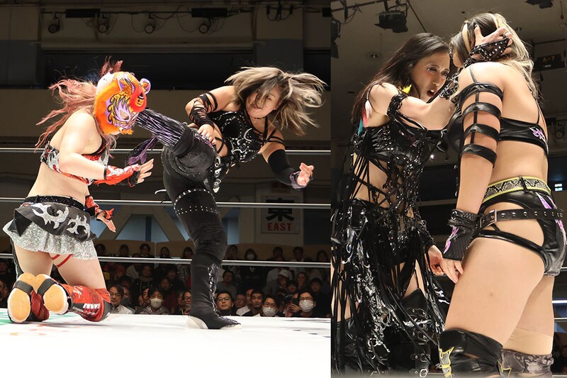 【スターダム】ワンダー戦へ小波が王者キッドに直接勝利、上谷と桃はダブルタイトル戦へ乱闘