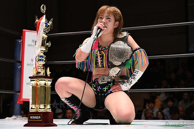 【スターダム】星来が月山退けハイスピード王座V8 葉月指名、11・3大田区大会での迎撃宣言