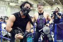 【新日本】DOUKI&YOHがYOH&ワトとの無敗対決制してJr.タッグリーグAブロック首位通過 タッグ2冠へ王手