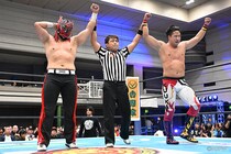 【新日本】KUSHIDA&吉岡決勝届かず デスペラードと2勝目でKUUKAI「スタート地点に立った」