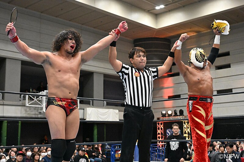 【新日本】“悪いYAMATO”降臨 タイガーとの「アレ」もさく裂でJr.タッグリーグ有終の美