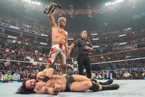 【WWE】コーディがマッキンタイア返り討ちで統一WWE王座防衛