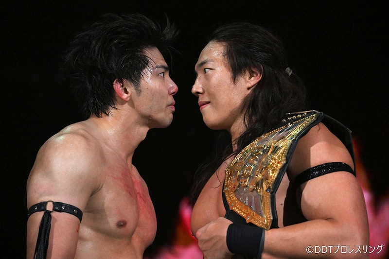 【DDT】TAKESHITAがIWGP王者としてDDT凱旋 武知との初タッグで樋口&正田に激勝