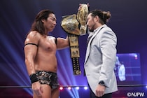 【新日本】IWGP&GLOBAL「TAKESHITAvs辻」、IWGP女子&STRONG女子「朱里vs上谷」 1・4東京ドームで2大ダブルタイトル戦が決定