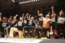 【天龍プロジェクト】天龍が“最後の後楽園"で「エイエイオー」締め 「今日の大会は俺からの遺言ですよ」