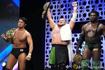 【AEW】ジョー&柴田&ホッブスがAEW世界トリオ王座死守、世界王者ペイジ返り討ちでジョーが再挑戦へ弾み