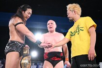 【DDT】TAKESHITAが“恩師”本多に涙の勝利 11・30後楽園で青木真也との一騎打ちが決定