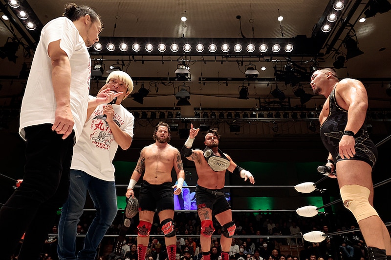 【NOAH】NXTハンク&タンクがGHCタッグ一発奪取! 北宮&杉浦vs丸藤&拳王で次期挑戦チーム決定戦へ